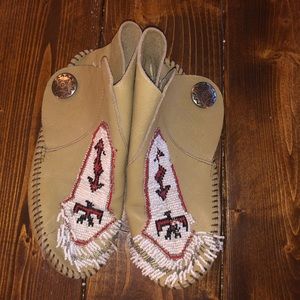 REAL leather moccasins